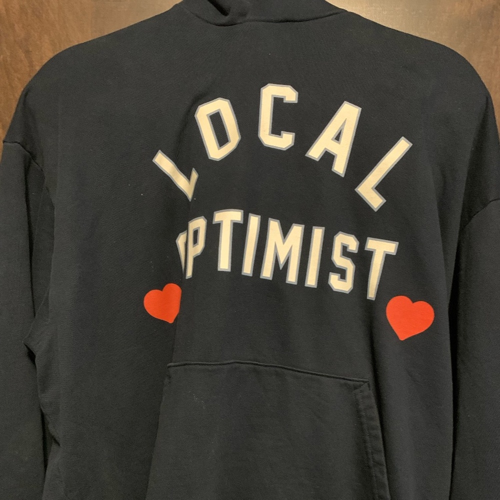 Local Optimist Mad Happy hoodie